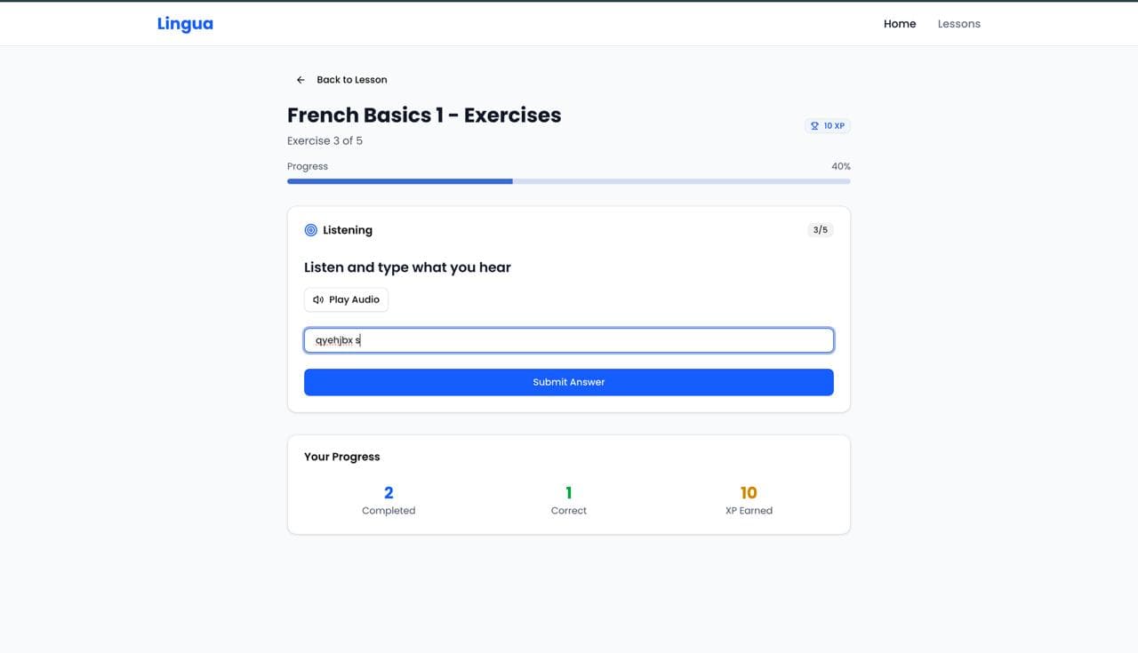 Lingua - French Learning App — frame 4