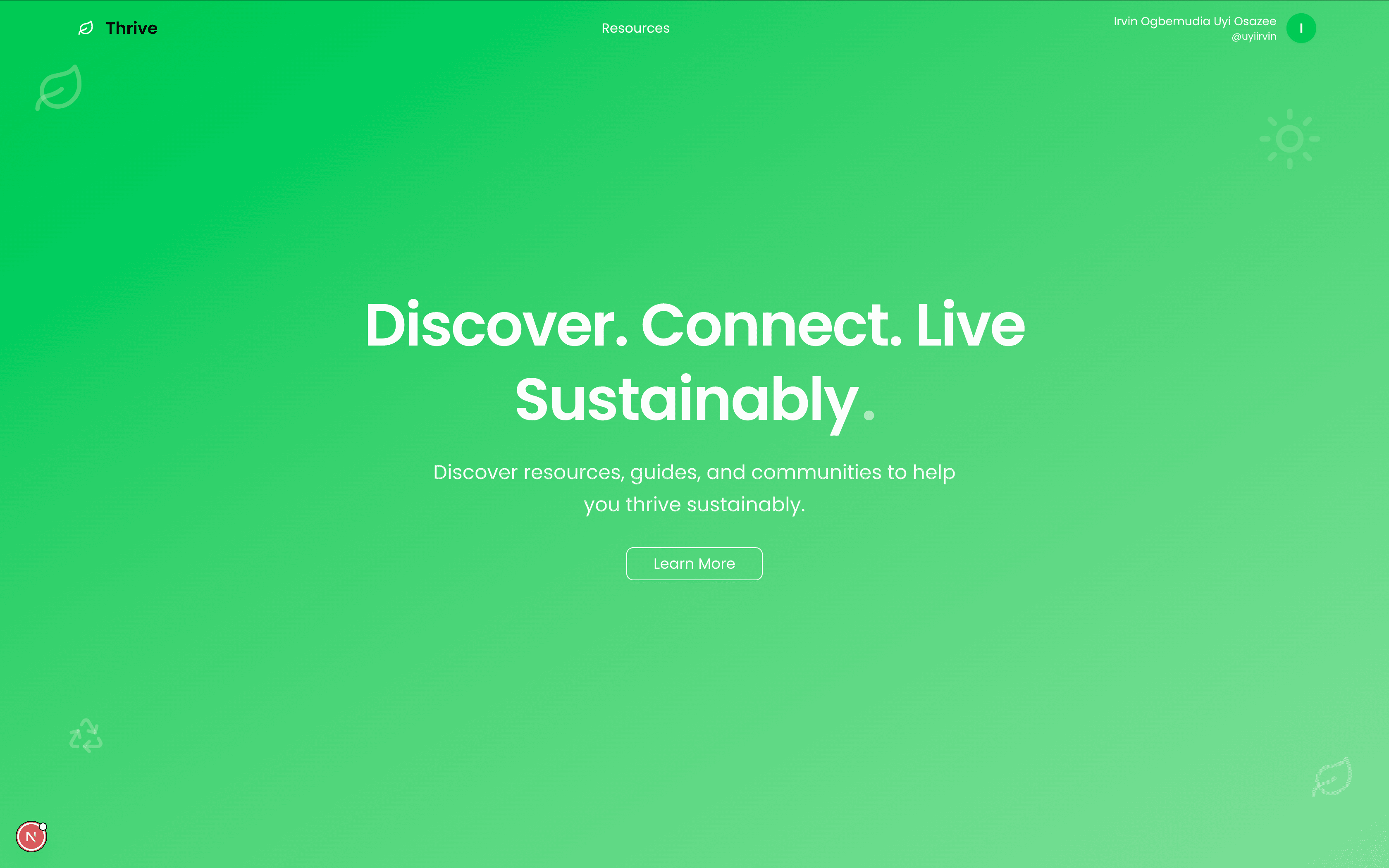 Thrive screenshot